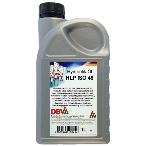 1 Liter DBV - Hydraulikl HLP-46 